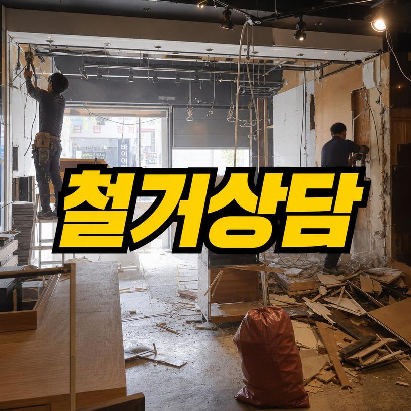 상가 및 주택 철거 상담